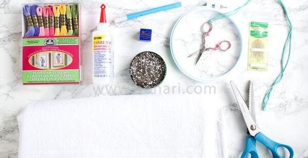 عکس وسایل گلدوزی