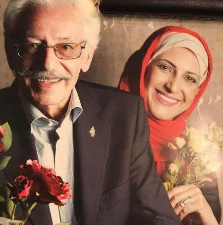 عکس فاطمه گودرزی وهمسرش وفرزندانش
