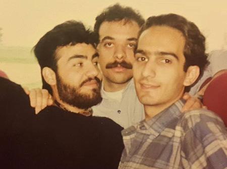 عکس جوانی بیژن بنفشه خواه