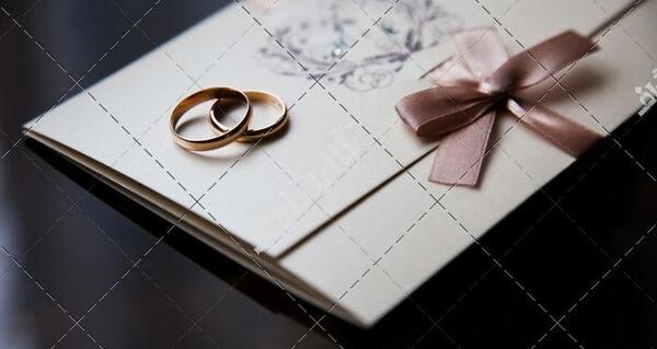 عکس کارتونی حلقه ازدواج