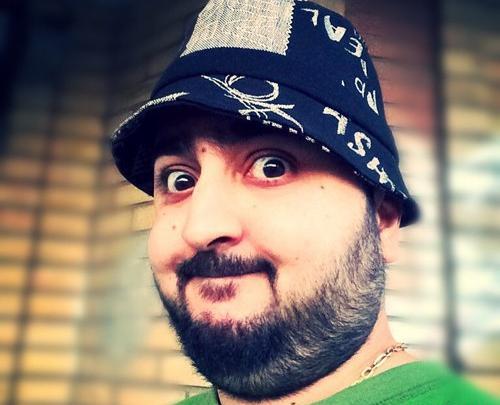 عکس بهشاد مختاری و همسرش
