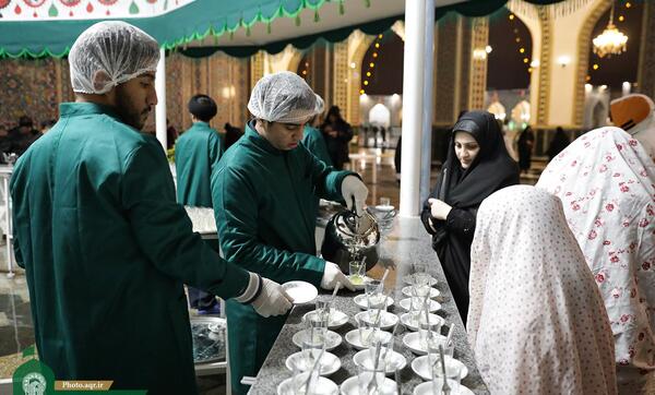 عکس چایخانه حرم امام رضا