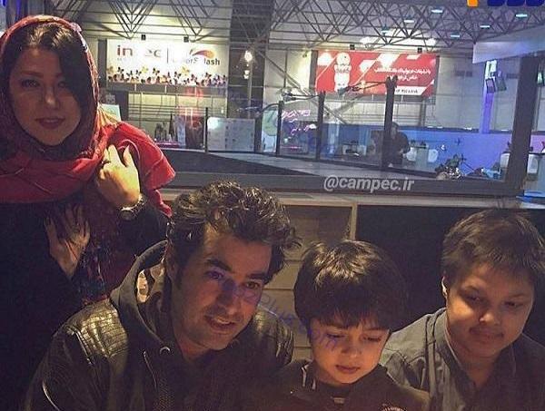 عکس شهاب حسینی در آمریکا