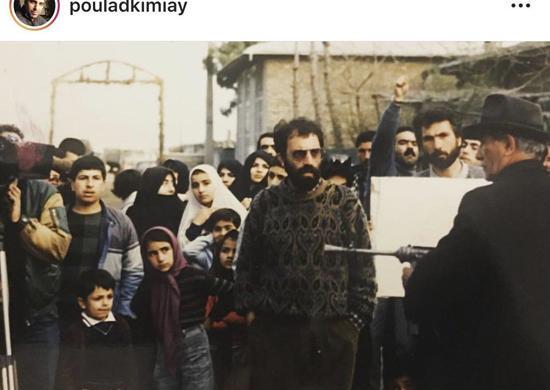 عکس گیتی پاشایی مادر پولاد کیمیایی
