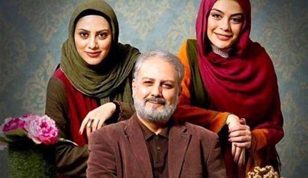 عکس غزل شاکری و پدرش