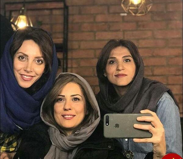 عکس سارا بهرامی و همسرش