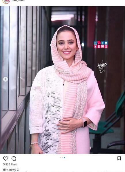 عکس الناز حبیبی در خجالت نکش