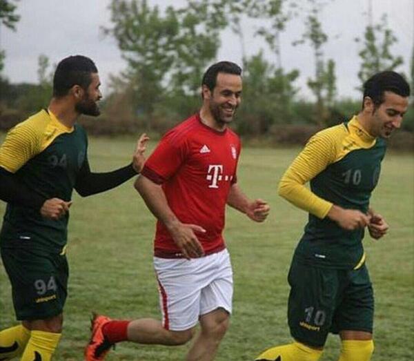عکس بازیکنان تیم خونه به خونه بابل