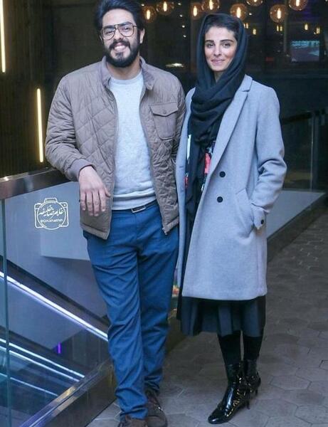 عکس خسرو شکیبایی و پسرش