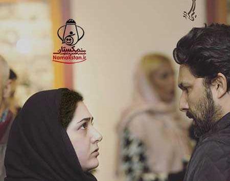 عکس حامد بهداد با باران کوثری