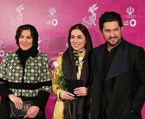 عکس حامد بهداد با باران کوثری