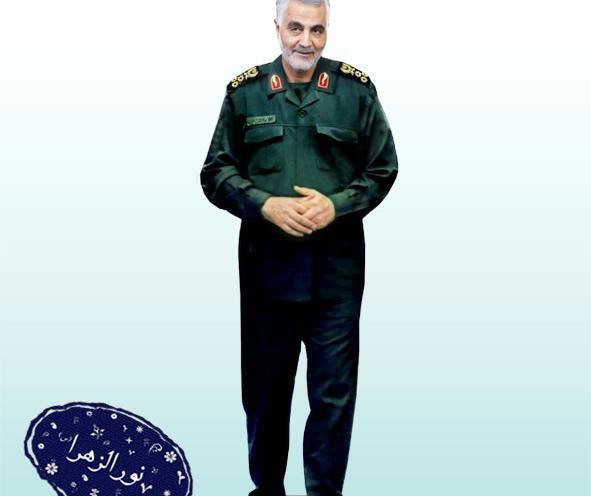 عکس سردار سلیمانی تکی