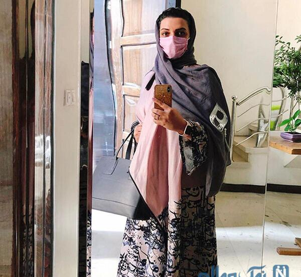 عکس مانتو الهام پاوه نژاد
