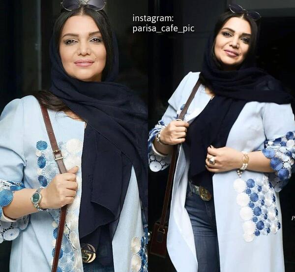 عکس مانتو الهام پاوه نژاد