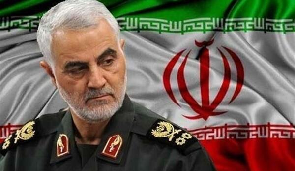 عکس سردار سلیمانی هنگام شهادت