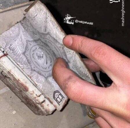عکس سردار سلیمانی هنگام شهادت