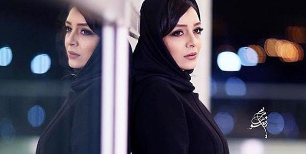 عکس ساره بیات با نوشته
