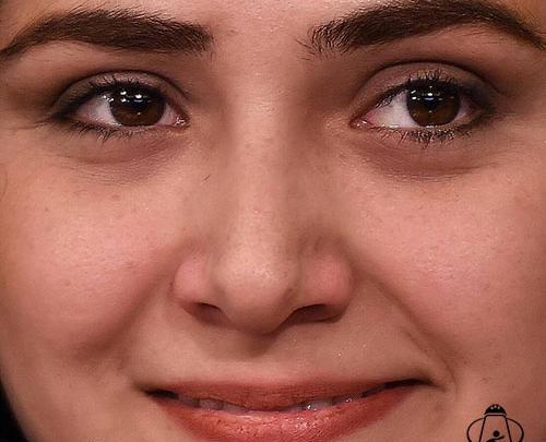 عکس باران کوثری با ارایش