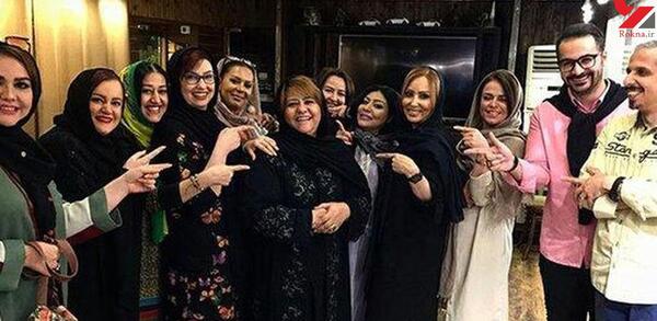 عکس تولد رابعه اسکویی