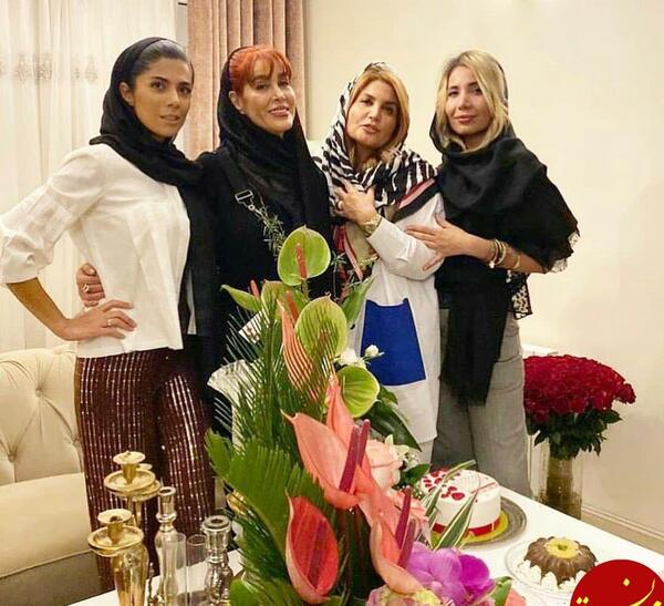 عکس تولد رابعه اسکویی