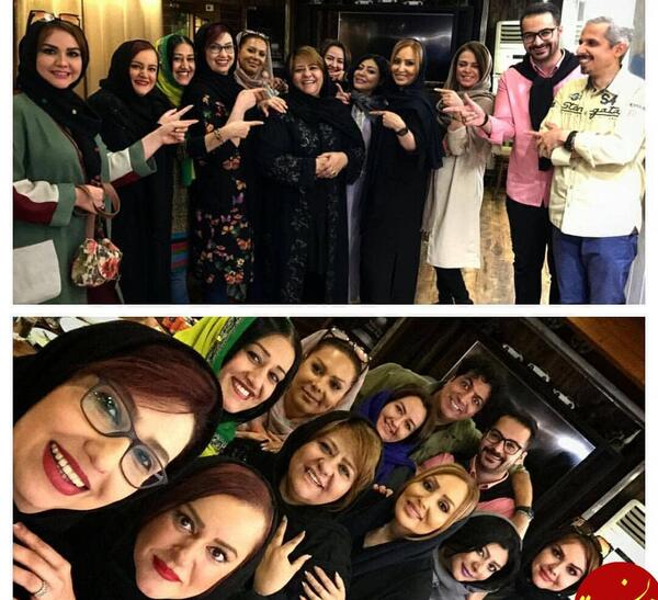 عکس تولد رابعه اسکویی