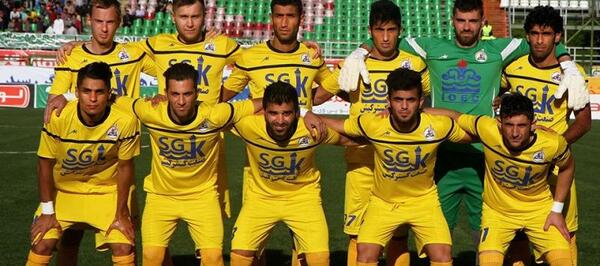 عکس بازیکنان تیم نفت مسجدسلیمان