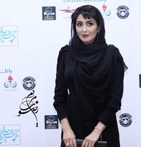 عکس سارا بهرامی در جشن حافظ