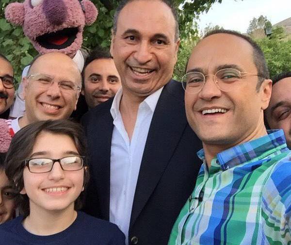 عکس بچه های حمید فرخ نژاد
