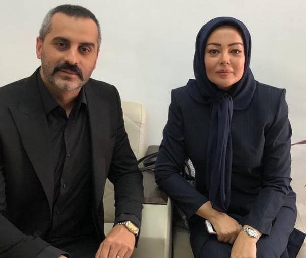 عکس رزیتا غفاری و برادرش