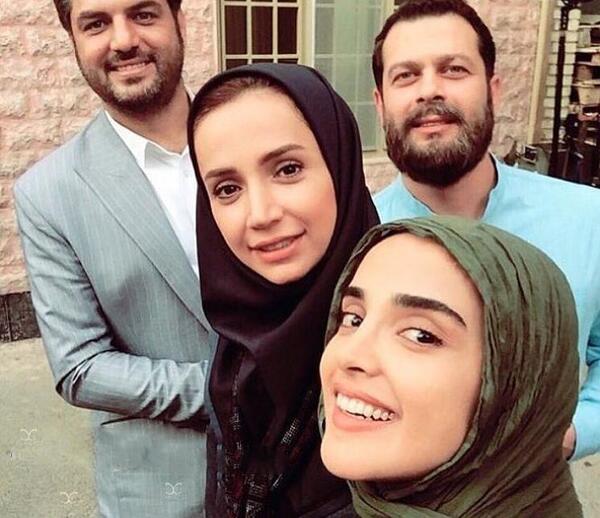 عکس پژمان بازغی شبنم قلی خانی
