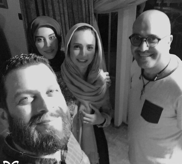 عکس پژمان بازغی شبنم قلی خانی