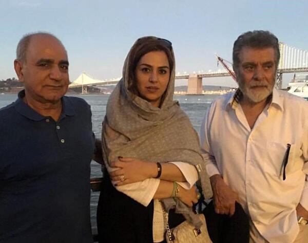 عکس شهاب حسینی با بهروز وثوقی