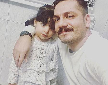 عکس عباس غزالی و برادرزاده اش