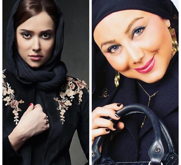 عکس بهنوش بختیاری و سحر قریشی