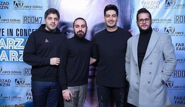 عکس فرزاد فرزین و امیرحسین ارمان