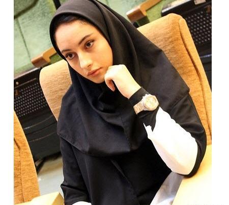 عکس ترلان پروانه با حجاب