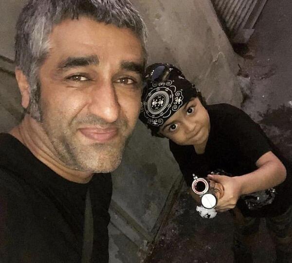 عکس پژمان جمشیدی در زیرخاکی