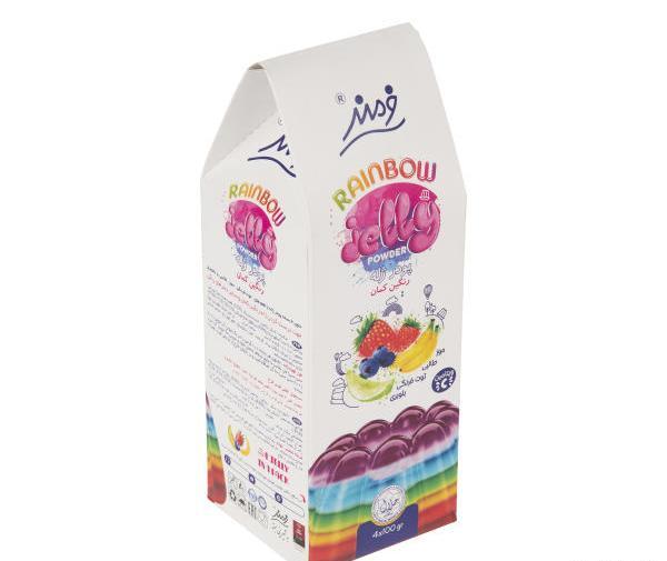 عکس انواع ژله رنگین کمان
