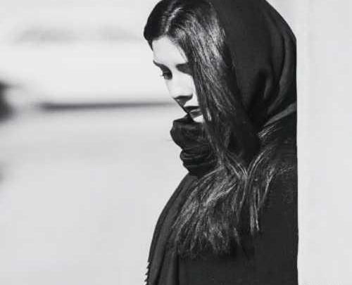 عکس پروفایل چهره سیاه و سفید