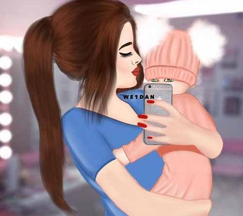 عکس نقاشی دخترونه توپ تاپ
