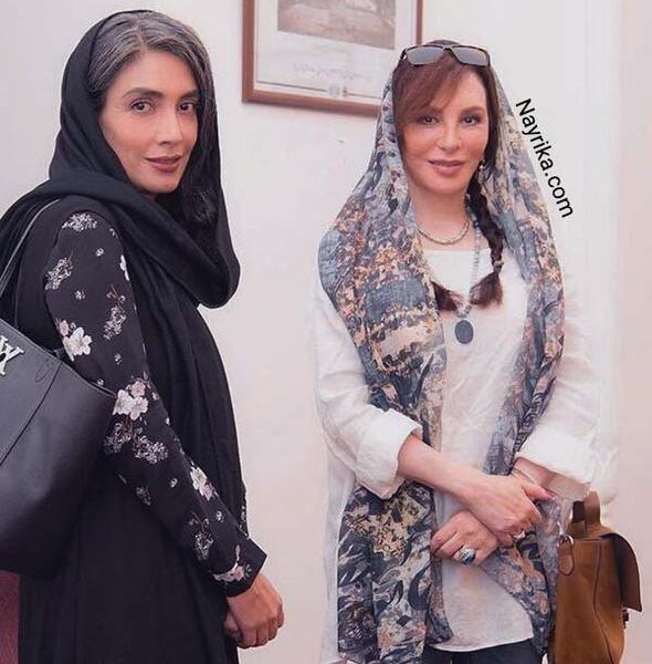 عکس افسانه بایگان و پسرش نیما فلاح