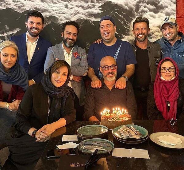 عکس تولد امیر اقایی
