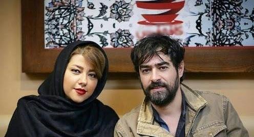 عکس شهاب حسینی با خانم