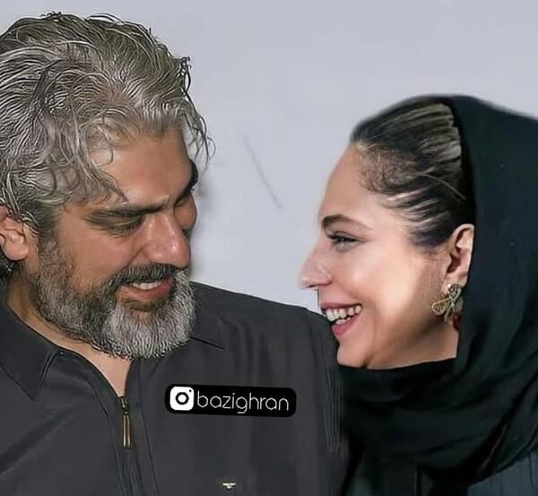 عکس رعنا ازادی ور وهمسرش