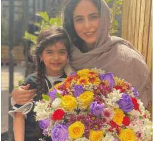 عکس رعنا ازادی ور وهمسرش