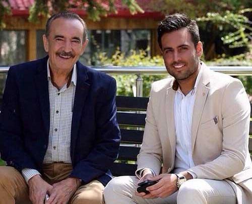 عکس های بیوک میرزایی و پسرش