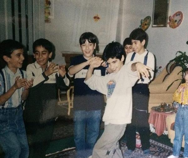 عکس کودکی پاشا جمالی