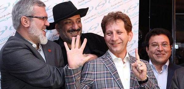 عکس امیر جعفری و بابک زنجانی
