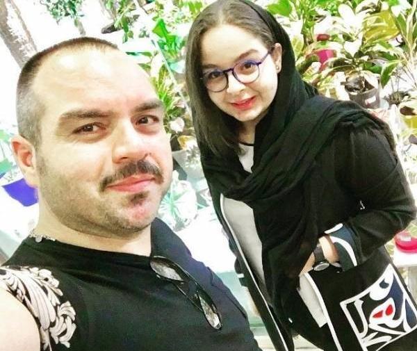 عکس واقعی همسر شهرام قائدی