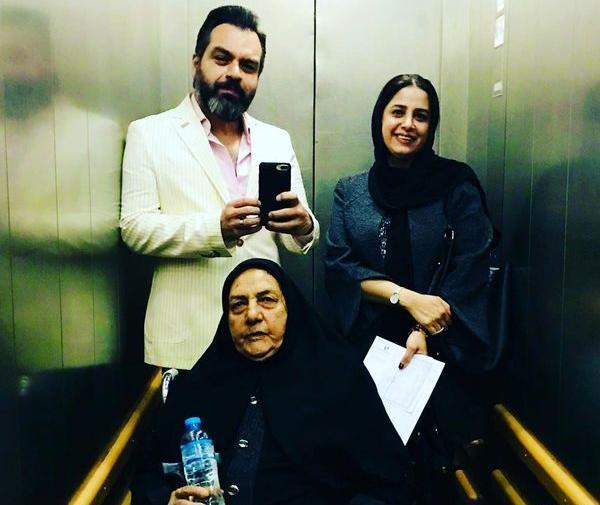 عکس واقعی همسر شهرام قائدی